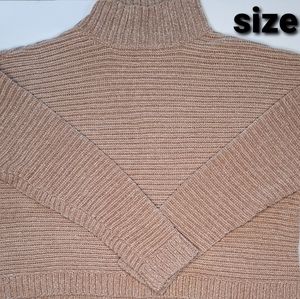 Oversized turtle neck sweater